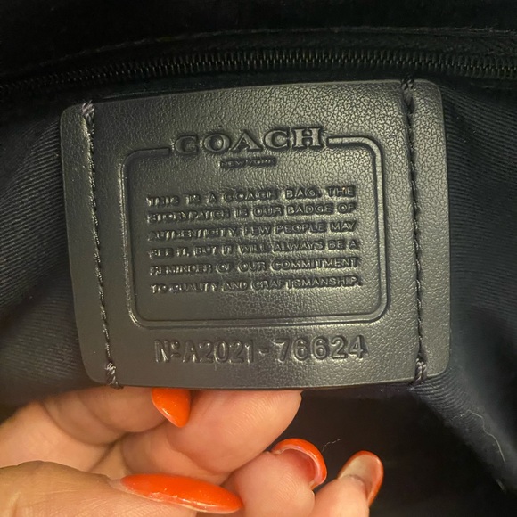 COACH JORDYN BACKPACK CROSSGRAIN Light Blue SOLD‼️ - Picture 12 of 15